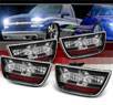 Sonar® LED Tail Lights (Black) - 10-12 Chevy Camaro