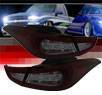 Sonar® LED Tail Lights (Red⁄Smoke) - 11-13 Hyundai Elantra