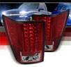 Sonar® LED Tail Lights (Red⁄Clear) - 07-10 Jeep Grand Cherokee