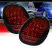 Sonar® LED Tail Lights (Red⁄Smoke) - 98-05 Lexus GS300 (Trunk)