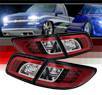 Sonar® LED Tail Lights (Black) - 03-08 Mazda 6 4dr⁄5dr (Exc. Wagon)