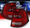 Sonar® LED Tail Lights (Red/Clear) - 98-05 Mercedes-Benz ML350 W163