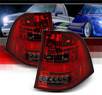 Sonar® LED Tail Lights (Red⁄Smoke) - 98-05 Mercedes-Benz ML350 W163