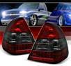 Sonar® LED Tail Lights (Red⁄Smoke) - 96-00 Mercedes Benz C230 W202