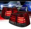 Sonar® LED Tail Lights (Red⁄Smoke) - 08-11 Toyota Land Cruiser