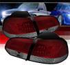 Sonar® LED Tail Lights (Red⁄Smoke) - 10-12 VW Volkswagen Golf (Incl. GTI) (Gen 2)
