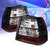 Sonar® LED Tail Lights (Black) - 99-04 VW VW Volkswagen Jetta IV