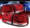 Sonar® LED Tail Lights (Red⁄Clear) - 03-07 VW Volkswagen Touareg