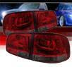 Sonar® LED Tail Lights (Red⁄Smoke) - 03-07 VW Volkswagen Touareg