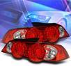 Sonar® LED Tail Lights (Red⁄Clear) - 02-04 Acura RSX