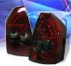 Sonar® LED Tail Lights (Red⁄Smoke) - 05-07 Chrysler 300C