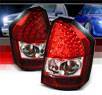 Sonar® LED Tail Lights (Red⁄Clear) - 08-10 Chrysler 300C