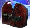 Sonar® LED Tail Lights (Red⁄Smoke) - 05-07 Chrysler 300