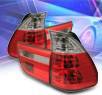 Sonar® Euro Tail Lights (Red⁄Smoke) - 00-05 BMW X5 E53