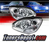 Sonar® Projector Headlights (Chrome) - 00-06 Mercedes Benz S430 W220 (w/ HID Only)