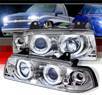 Sonar® Halo Projector Headlights - 92-98 BMW 318i E36 4dr.