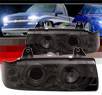 Sonar® Halo Projector Headlights (Smoke) - 92-99 BMW 328i E36 4dr.