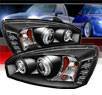 Sonar® LED Halo Projector Headlights (Black) - 04-07 Chevy Malibu