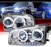 Sonar® LED Halo Projector Headlights - 06-10 Dodge Charger
