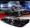 Sonar® Halo Projector Headlights (Smoke) - 94-98 Ford Mustang