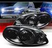 Sonar® Halo Projector Headlights (Smoke) - 99-00 Honda Civic