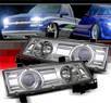 Sonar® Halo Projector Headlights - 92-96 Honda Prelude