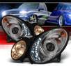 Sonar® DRL LED Projector Headlights - 07-09 Mercedes Benz E550 W211 (w/o OEM HID)