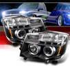 Sonar® Halo Projector Headlights (Black) - 04-07 Nissan Armada