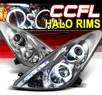 Sonar® LED CCFL Halo Projector Headlights - 00-05 Toyota Celica