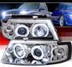 Sonar® Halo Projector Headlights - 97-00 VW Volkswagen Passat B5