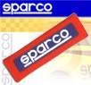 Sparco® Seat Belt Shoulder Pad - 3&quto; RACING (Red)