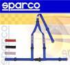 Sparco® Bolt-in Seat Belt Harness - 3 Point (Silver)