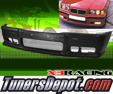 X3 M3 Style Front Bumper 9699 BMW 323ic 2dr Convertible E36
