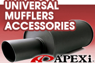APEXi® - Universal Mufflers | Accessories