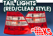 KS Lighting® - Tail Lights (Red|Clear Style)