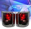 KS® Altezza Tail Lights (Black) - 73-87 Chevy Full Size Pickup