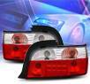 KS® LED Tail Lights (Red⁄Clear) - 92-99 BMW 328is E36 2dr.