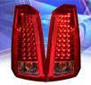 KS® LED Tail Lights (Red⁄Clear) - 03-07 Cadillac CTS