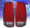 KS® LED Tail Lights (Red/Clear) - 07-10 Chevy Suburban