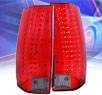 KS® LED Tail Lights (Red⁄Smoke) - 07-13 Chevy Tahoe (G5)