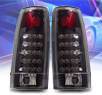 KS® LED Tail Lights (Black) - 92-99 GMC Yukon