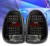 KS® LED Tail Lights (Black) - 98-03 Dodge Durango