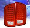 KS® LED Tail Lights (Red⁄Clear) - 07-09 Dodge Ram Pickup 2500⁄3500