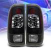 KS® LED Tail Lights (Black) - 99-06 Ford F-250 F250 Super Duty