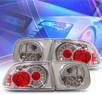 KS® LED Tail Lights - 92-95 Honda Civic 2⁄4dr.