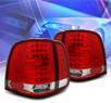 KS® LED Tail Lights (Red⁄Clear) - 03-06 Lincoln Navigator