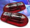 KS® Gen 2 LED Tail Lights (Red⁄Clear) - 00-02 Mercedes Benz E55 W210