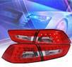 KS® LED Tail Lights (Red⁄Clear) - 08-12 Mitsubishi Lancer