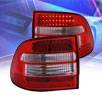 KS® LED Tail Lights (Red/Clear) - 03-06 Porsche Cayenne