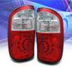 KS® LED Tail Lights (Red/Clear) - 00-05 Toyota Tundra Double Cab